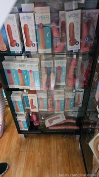 diracosplay leak - Looking for new toys I can't choose one hahaha