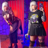 diracosplay leak - Goth 2b!!