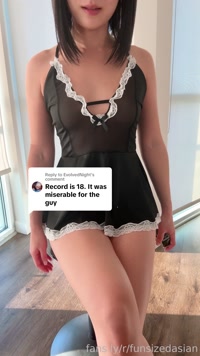 funsizedasian leak - How much? #counting #long #measuring #measuret