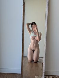 sleepyfawn leak - see how long my bush is now? I think i'm falling i