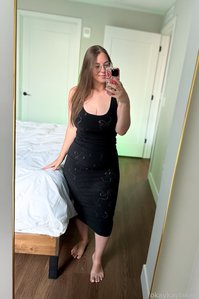 okaykaylakay leak - do you like my new dress?? It has little see-throu