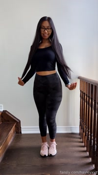 hayleyxyz leak - Outfit of the day! #asian #filipina #yogapants #g