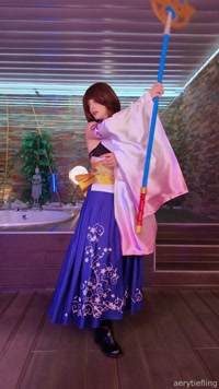 aerytiefling leak - Under Japanese law, all Yuna cosplayers are requir