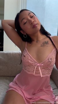 mankoprincess leak - Pink nightie photo set with 2 teasy videos <3 I lo