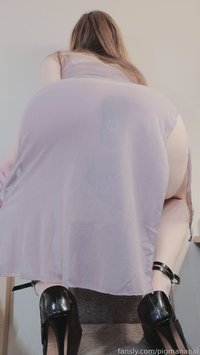 pigmananal leak - Actually, I liked the sight of my butt through the