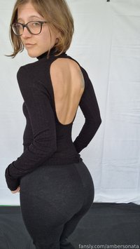 ambersonata leak - #fyp Hot lady in a button down gettin naked :P