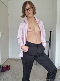 ambersonata leak - #fyp Business-ber stripping down!