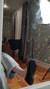 Toria_l leak - Mirror and feet ❤️❤️ #feet #foot #asmr #footfetis