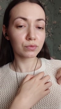 Toria_l leak - ASMR, scratching my clothes and tapping on my ches