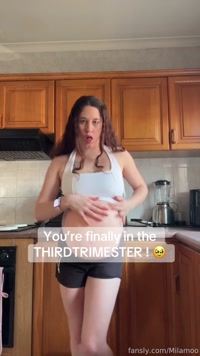 Milamoo leak - Hell yeah will you Break my water for me ? #prego