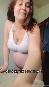 Milamoo leak - Mamma is ready for you ! ❤️ #prego #pregnant #pr