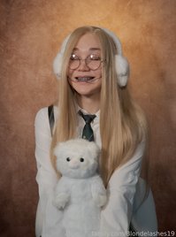 Blondelashes19 leak - Nerdy: more photos to an album