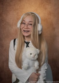 Blondelashes19 leak - Nerdy: more photos to an album