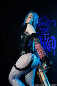 Blondelashes19 leak - Part I Jinx : Latex