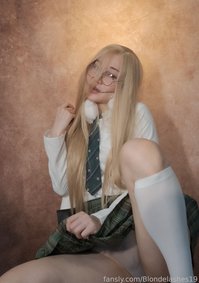 Blondelashes19 leak - Nerdy: photo album