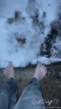 OpalCurves leak - Happy Friday! Enjoy watching me melt ice and col