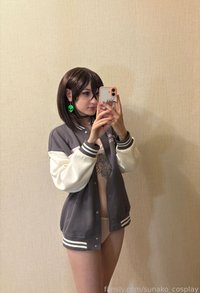 sunako_cosplay leak - The second outfit for Momo backstage #cosplay