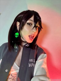 sunako_cosplay leak - The second outfit for Momo backstage #cosplay