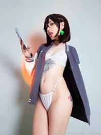 sunako_cosplay leak - The second photo set with Momo lingerie version