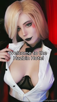 mollyredwolf leak - Welcome to the Hazbin Hotel… first service — deep