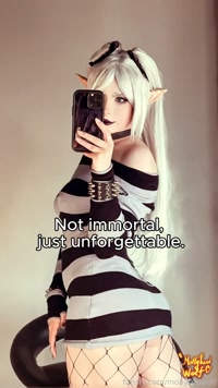 mollyredwolf leak - Dark elf vibes with a little bounce #cosplay #g