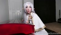 SkyexSummers leak - Elven girl gets stuck in chest and begs for Cum (D
