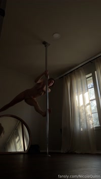 NicoleQuinn leak - #poledancer #poledance #dancerbody #dancer