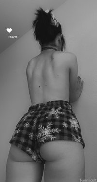 bunniicult leak - Fully black n white set 22 photos, tit and ass