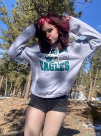 bunniicult leak - Eagles Video! B/G creampie in the forest! This