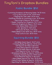 tinytoni leak - Made a bunch of video bundles through Dropbox! Som
