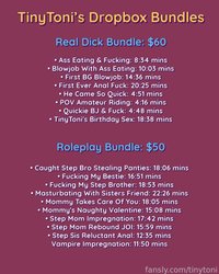 tinytoni leak - Made a bunch of video bundles through Dropbox! Som