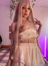 petitelilith leak - My eyes are up here ~ ♡ #elfgirl #kawaii #cutie #