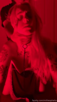 millieophelia leak - video i filmed last night is mental but i fear it