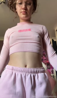 sludgebunny leak - My nipples look so cute through my shirt
