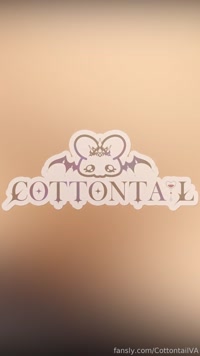 CottontailVA leak - i hope you fluffers like loud sex i got fucked s