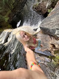 thebratnextdoor leak - getting sneaky on the hiking trail flashing f