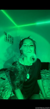 thebratnextdoor leak - puffing away in my greenhouse #smokingfetish #