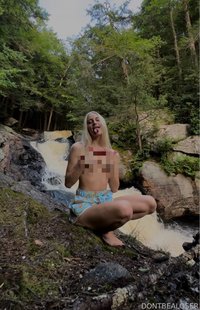 thebratnextdoor leak - getting sneaky on the hiking trail flashing f