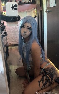 naynaycatt leak - im blue dabadedaboodaa #egirl #cute #clowngirl #l