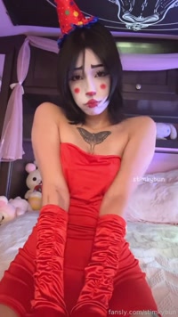 naynaycatt leak - clown girl shows off ^_−☆ #egirl #clown #clowngir