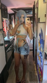 naynaycatt leak - im blue dabadedaboodaa #egirl #cute #clowngirl #l