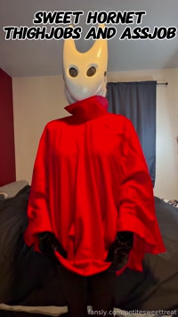 petitesweettreat leak - Hornet from Hollow Knight Silksong trying to make