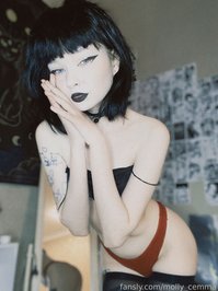molly_cemma leak - #goth #egirl #smalltits #petite #skinny #tattoos #