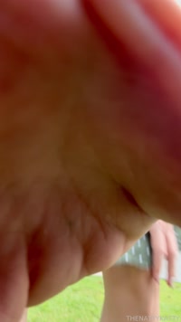 thenattykatty leak - New outdoor sundress and cowgirl boots pee