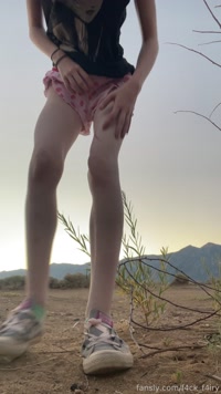 f4ck_f4iry leak - Some outdoor pissing! I didn’t realize how creamy
