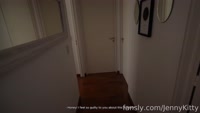 JennyKitty leak - I'm lying naked on the bed, wagging my ass You c