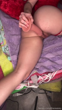 therealaly leak - Holy fuckkkkk my gosh I came so much! Just watch u