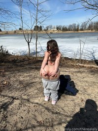 therealaly leak - Naked and proud! #naked #nude #solo #fullbody #