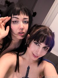 AestraAzure leak - @sweet_tabasco_bitch and I post facial