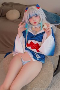 puddingu_desu leak - Gawr Gura full HQ set :3 Mmm… don’t tease me, se